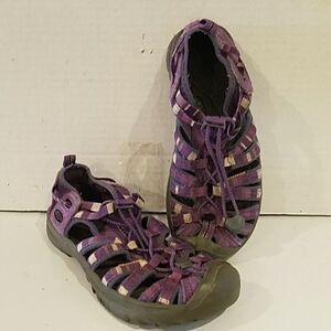 GIRLS KEEN PURPLE‎ SANDALS WATER SHOES (sz 3)